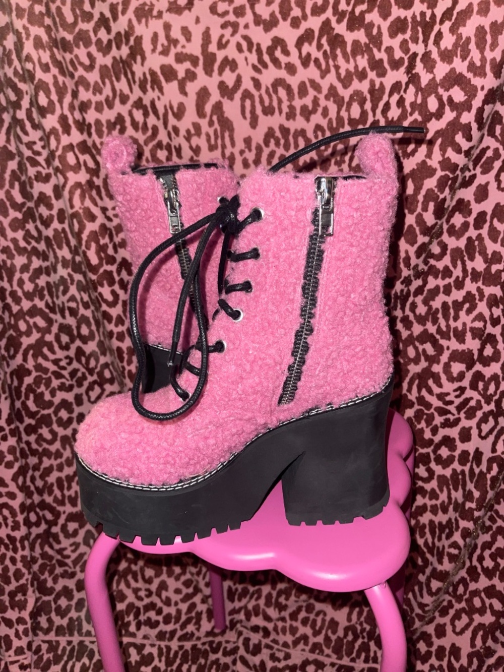 DELIAS chunky platform Boots - Picture 3 of 4